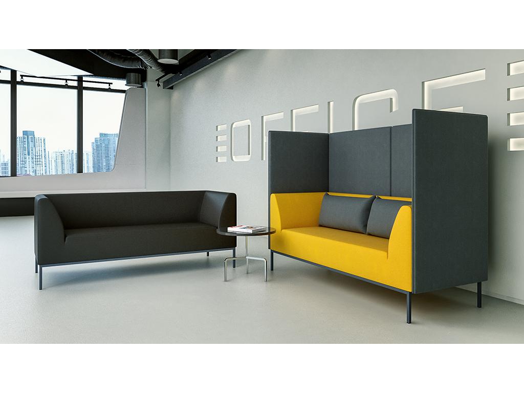 Евроформа: Ультра Up: комплект мягкой мебели (желтый)