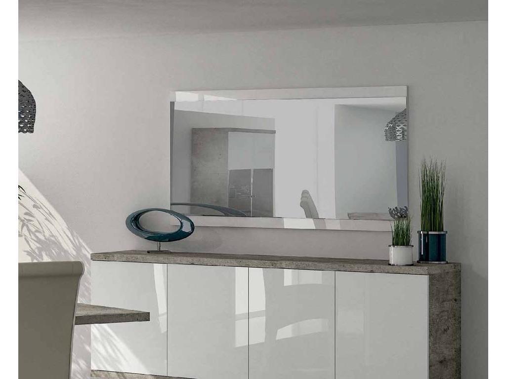 Status: Treviso: зеркало  (белый лак, цемент)