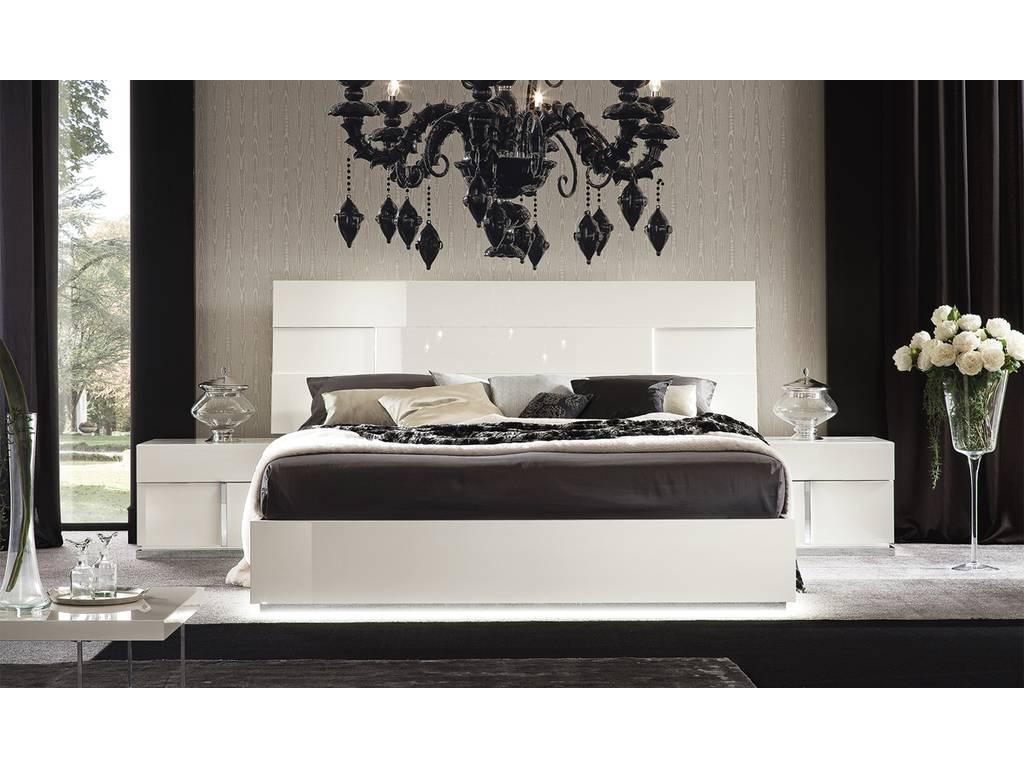 ALF: Canova: кровать 160,5х200,5  (bianco lucido)
