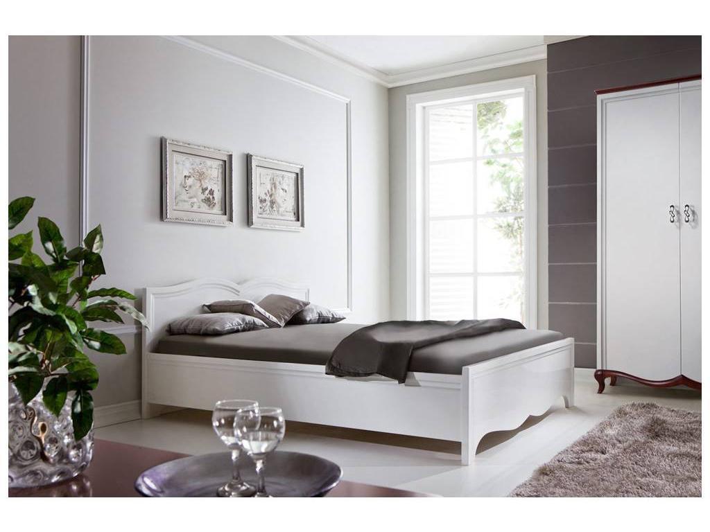 Taranko: Milano: кровать 160х200  (белый)