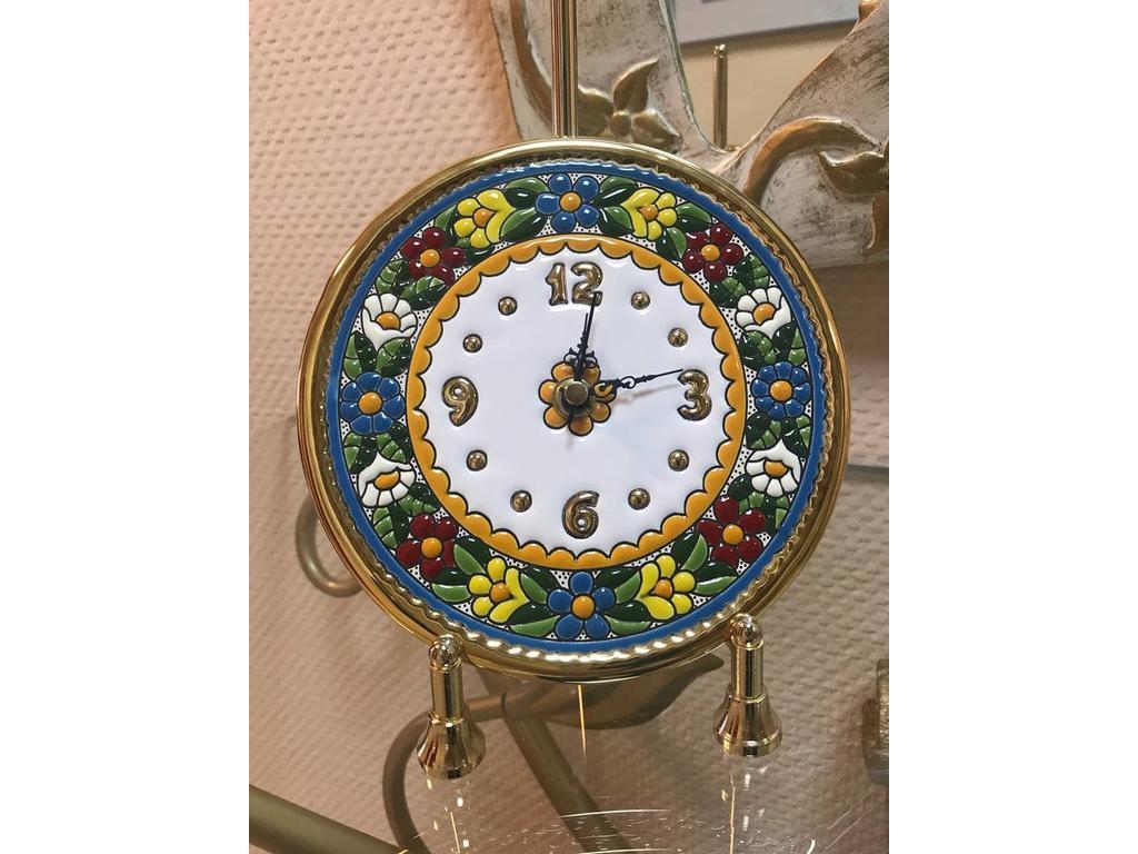 Artecer: тарелка-часы настенные  диаметр 17см