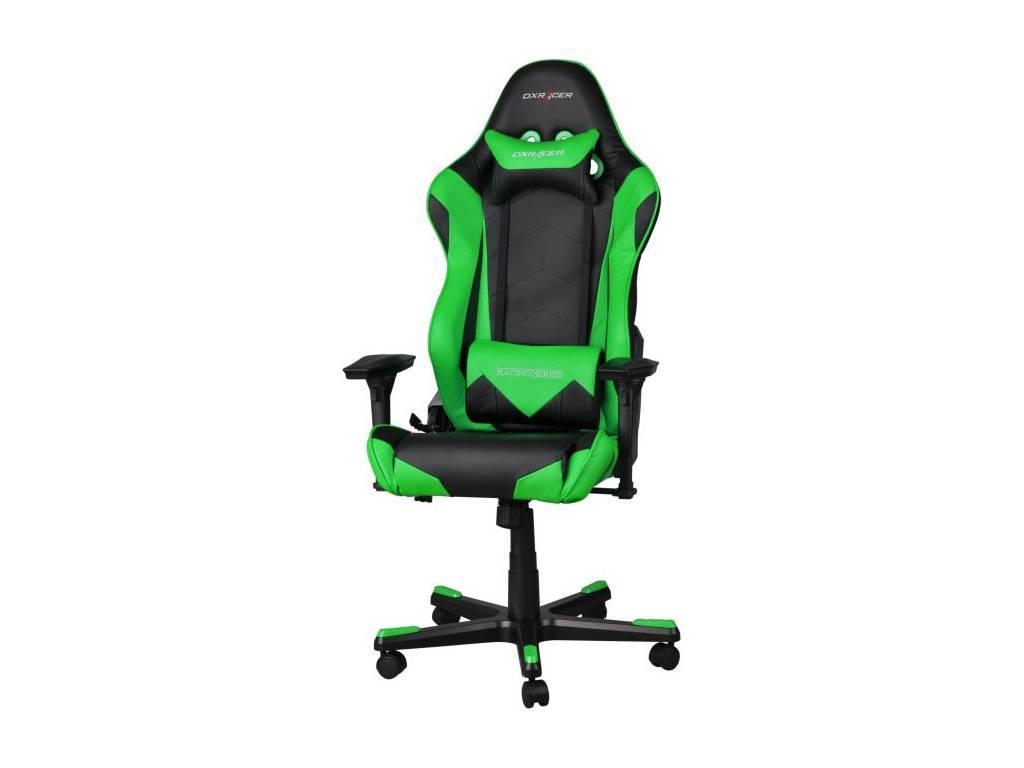 DXRacer: Racing: кресло компьютерное  (черный, зеленый)