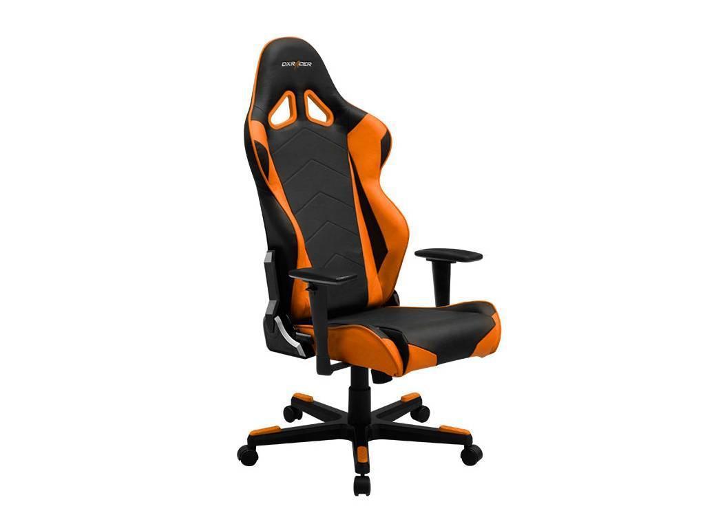 DXRacer: Racing: кресло компьютерное  (черный, оранж)