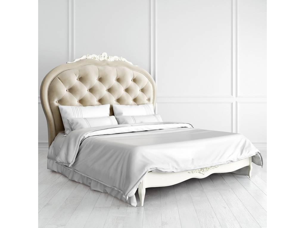 LAtelier Du Meuble: Romantic: кровать 160х200 с мягким изголовьем (слоновая кость)