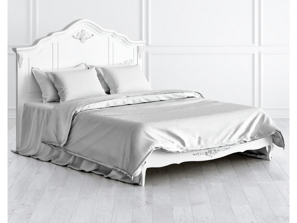 Latelier Du Meuble: Silvery Rome: кровать  160х200 (белый, серебро)