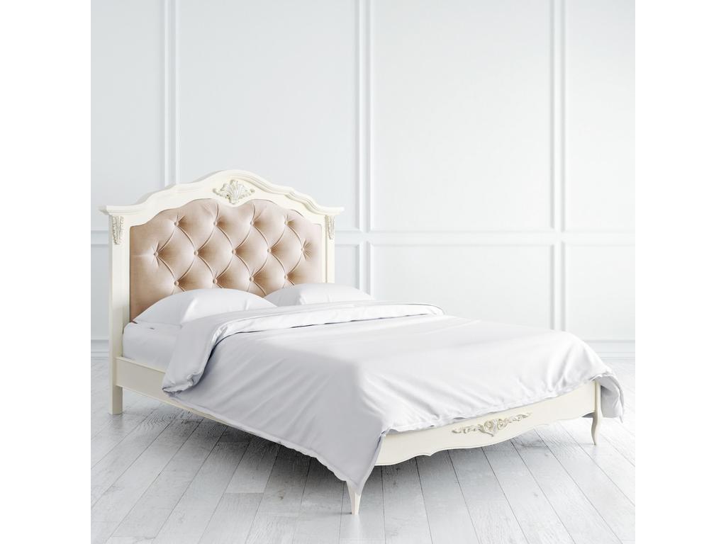 Latelier Du Meuble: Romantic: кровать  140х200 (слоновая кость со старением)