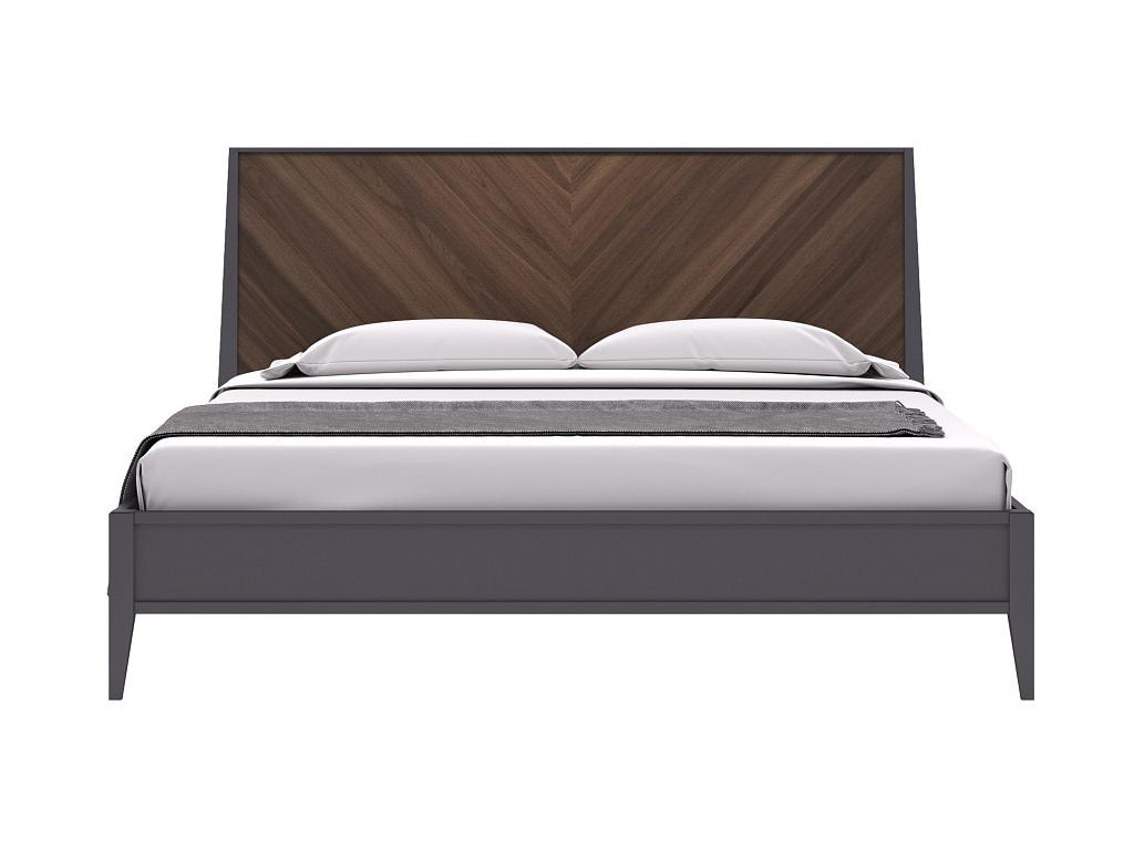 Timber: Альба: кровать 180х200  (американский орех, мокко)