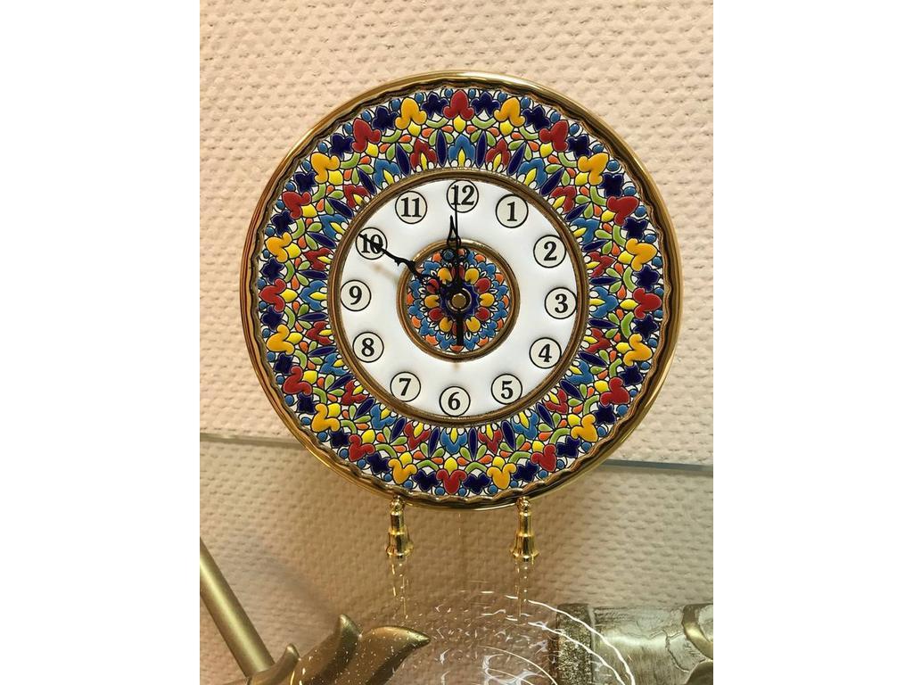 Cearco: Cercolon: тарелка-часы настенные  диаметр 21 см
