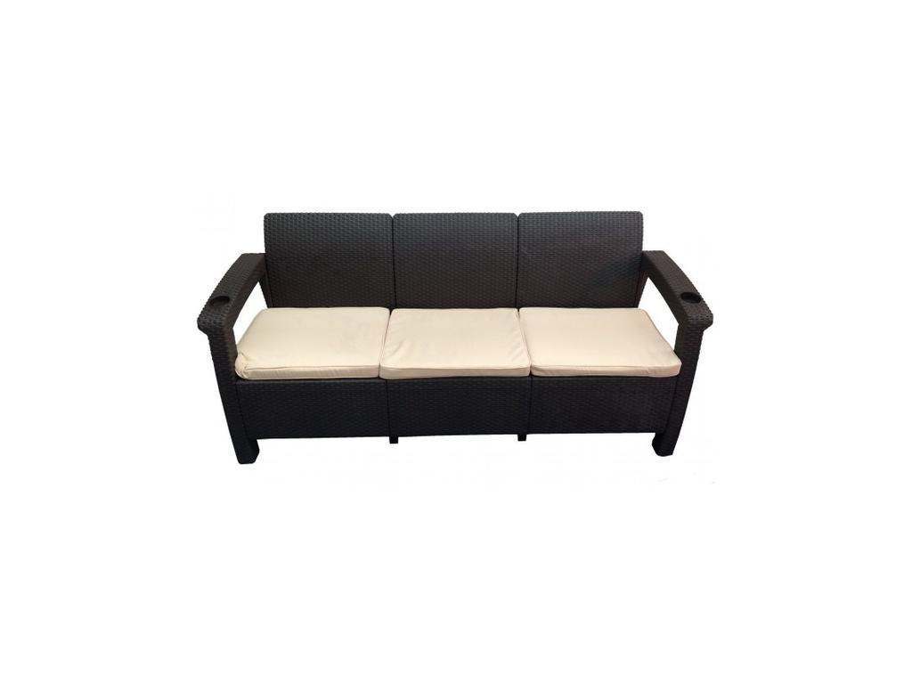 Tweet: Sofa: диван 3 местный (венге)