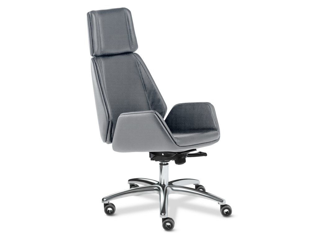 Line: Siena: кресло офисное  (серый)