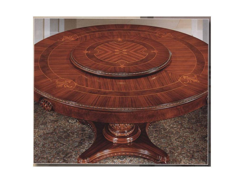 Francesco Molon: Сentury Collection: стол обеденный круглый раскладной (орех
