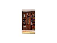 Inter CL. Mobilia: Stilum: шкаф книжный 1 дверь стекло+дверь дерево
