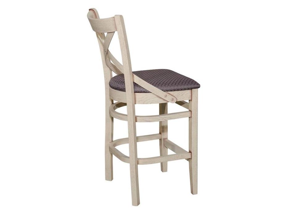 Оримэкс: стул полубарный Соло-ПБ (беленый дуб, ткань)