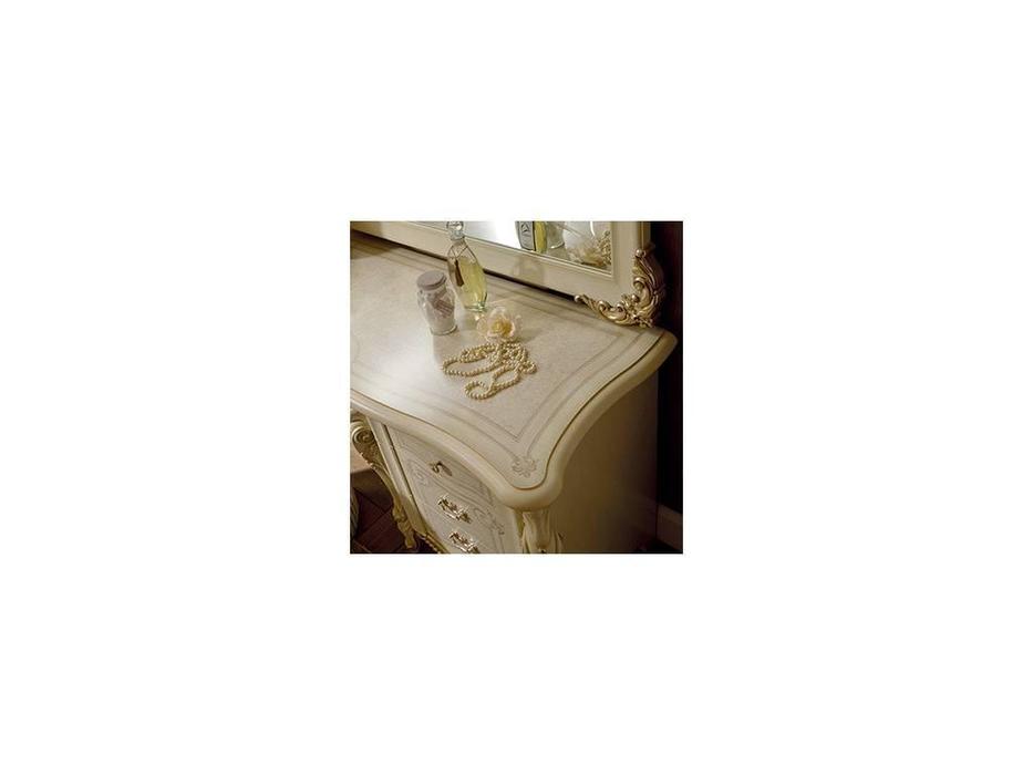 Arredo Classic: Tiziano: стол туалетный (слоновая кость с золотом)