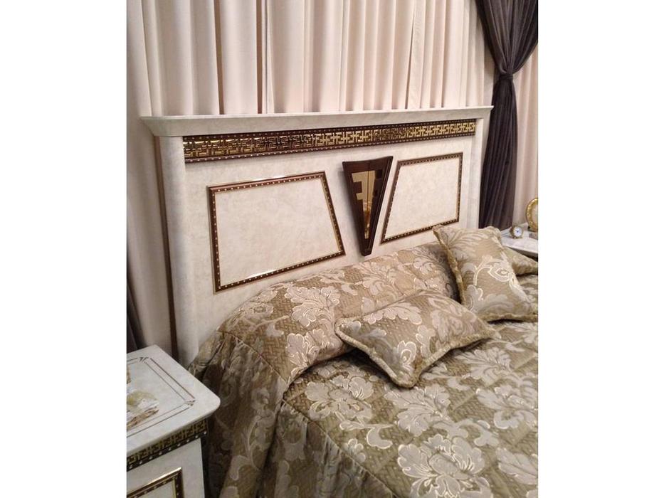 Arredo Classic: Fantasia: спальная комната с 4-х дверным шкафом (кремовый мраморный)