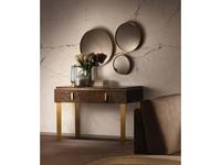 Arredo Classic: Essenza: стол туалетный (венге, коричневый, золото)