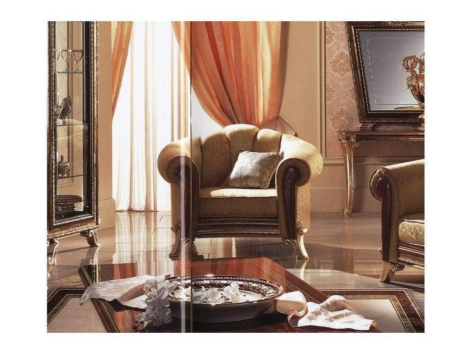 Arredo Classic: Giotto: кресло Джотто ткань кат. B (орех)