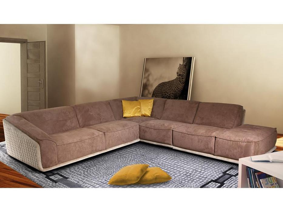 Nieri: Dominique: диван угловой (ткань, новабук)