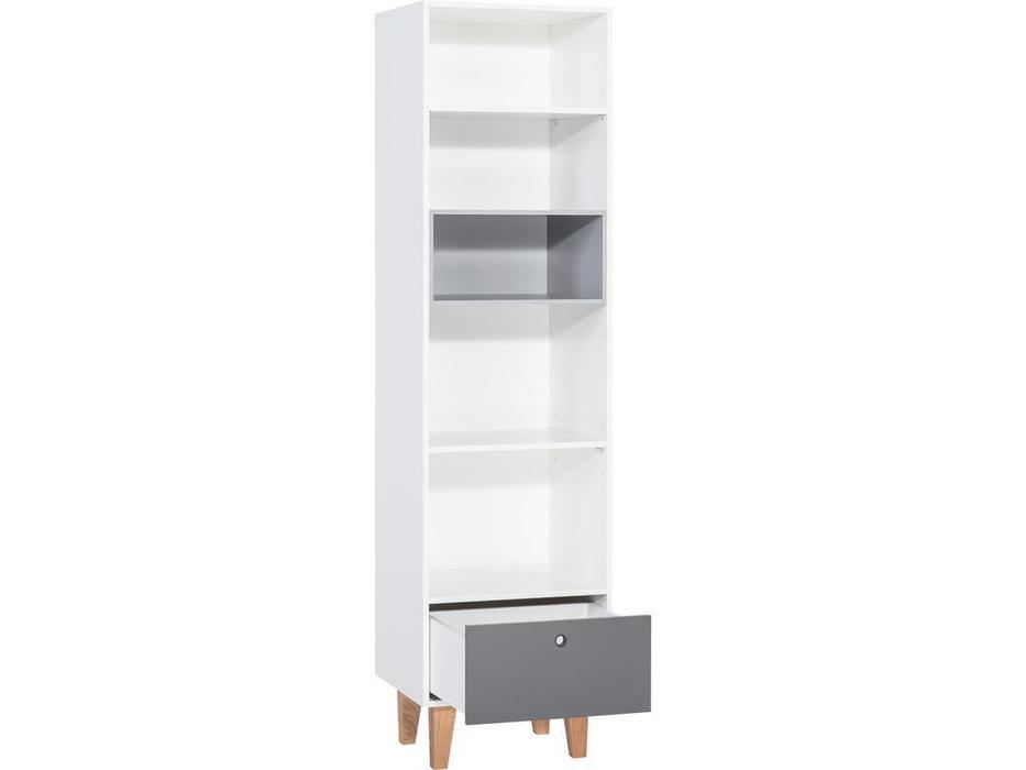 Vox: Concept: шкаф книжный  (белый,графит,серый)