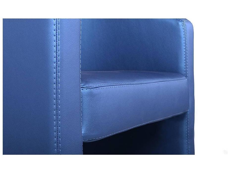 Евроформа: Форум: кресло тк. Экокожа (синий)
