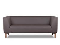 Евроформа: Dali: диван 3 местный (коричневый)