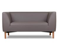 Евроформа: Dali: диван 2 местный (коричневый)
