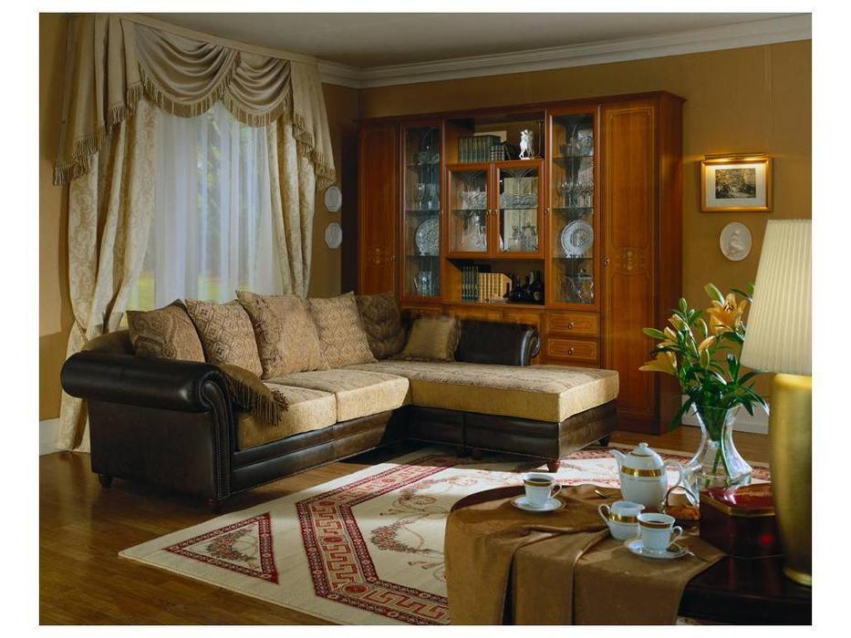 Комдис: Турин: диван угловой раскладной (бежевый, коричневый)