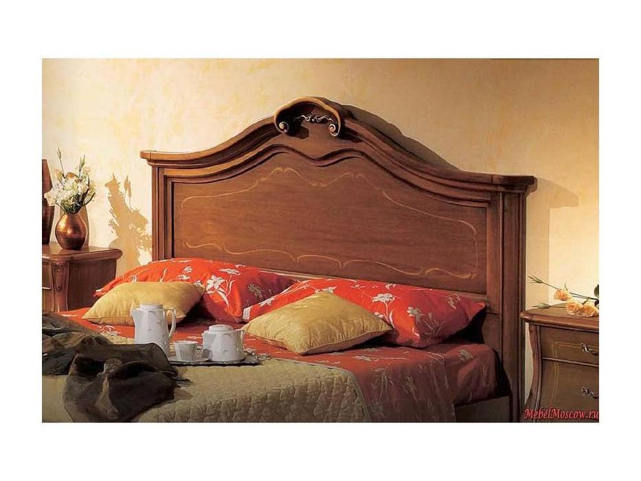 Tarocco Vaccari: Tulipano: кровать 180х200  (орех, золото)