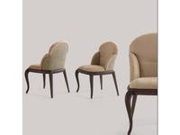 Volpi: Contemporary: стул Sally  (темный ясень, ткань кат.В)
