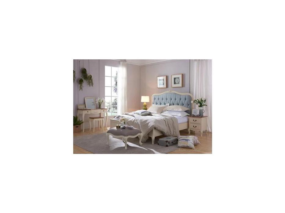 Mobilier de Maison: Provence: пуф  с эффектом старения (молочный)