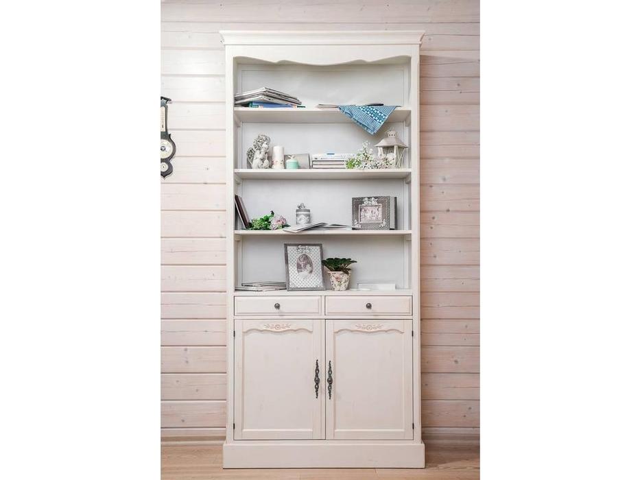 Mobilier de Maison: Belveder: шкаф книжный (белая карамель)