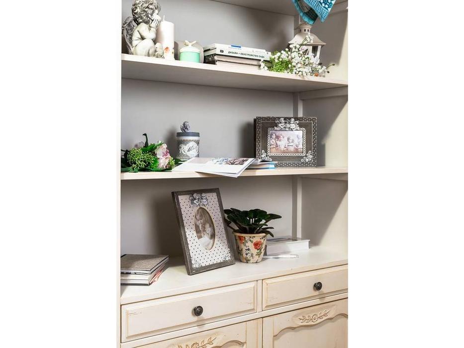 Mobilier de Maison: Belveder: шкаф книжный (белая карамель)