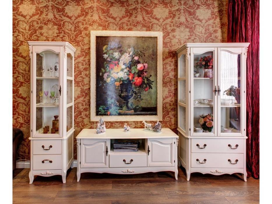 Mobilier de Maison: White Rose: тумба под телевизор (айвори)