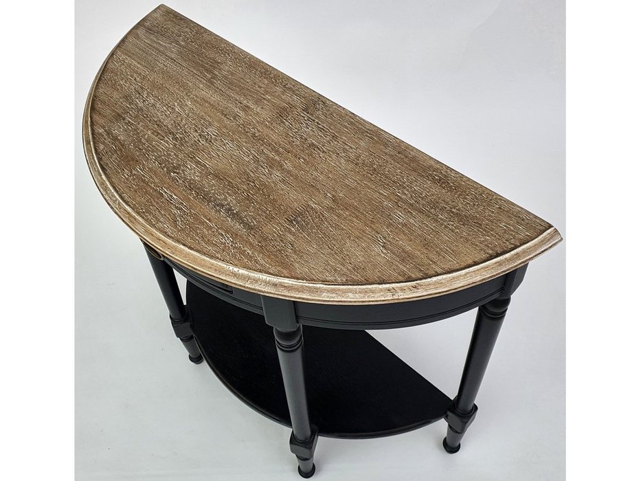 Mobilier de Maison: Provence: консоль с ящиком (черный)