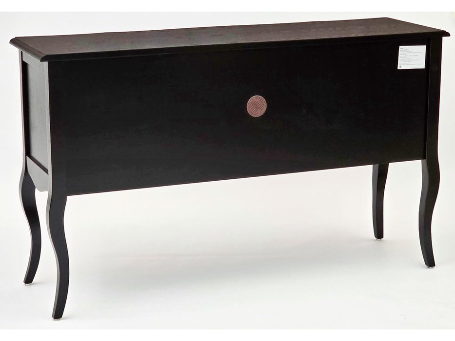 Mobilier de Maison: Provence: консоль 6 ящиков (черный со старением)