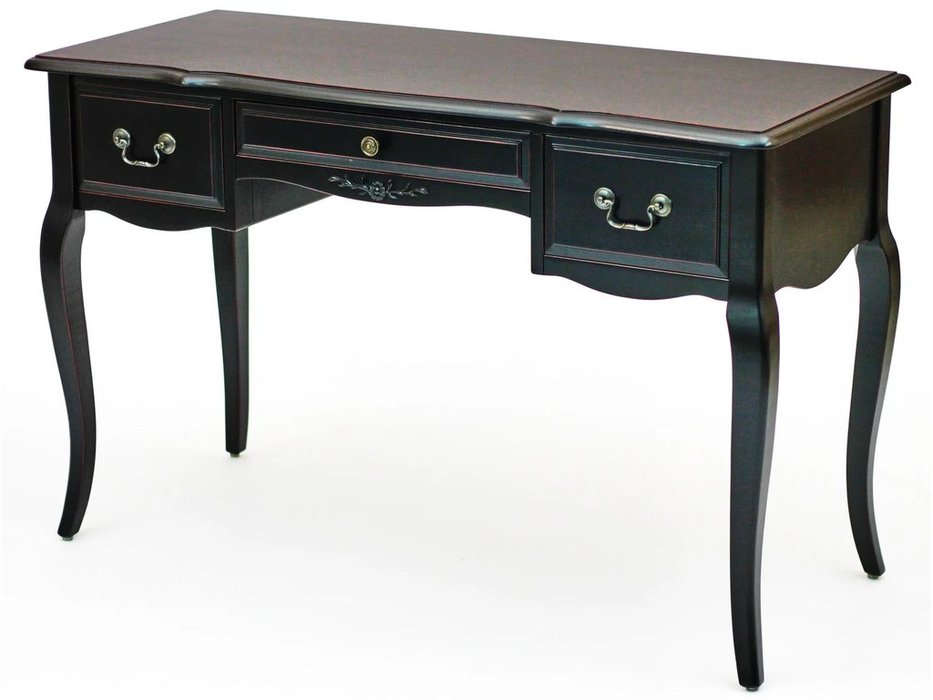 Mobilier de Maison: Provence: стол письменный (черный со старением)