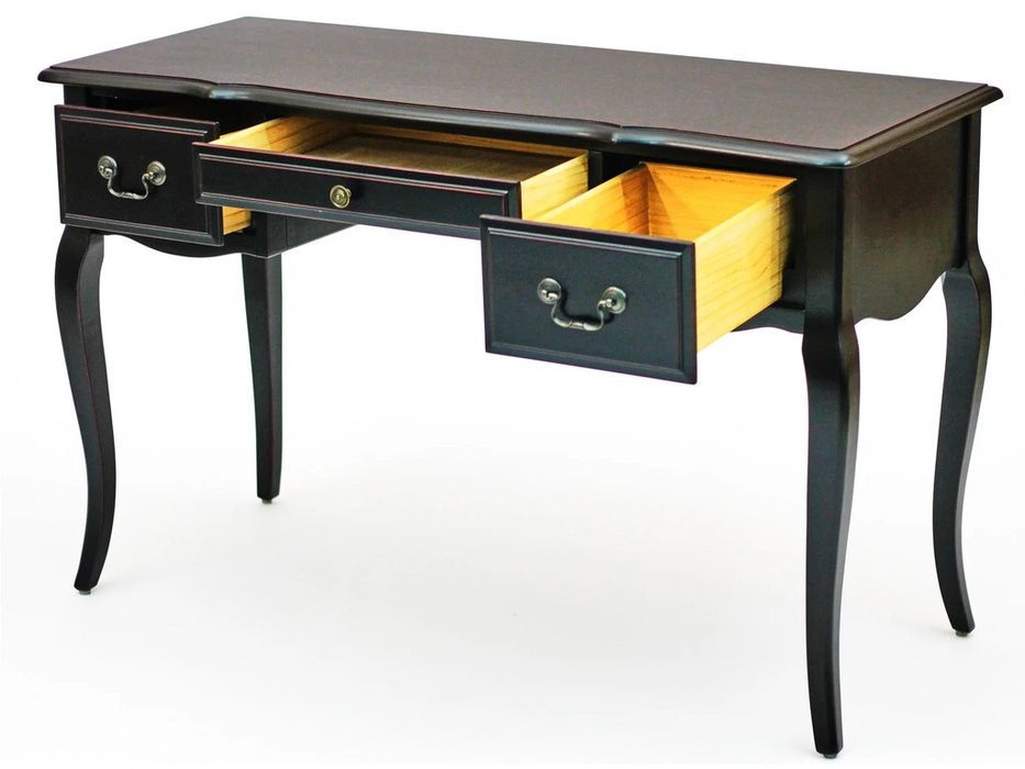 Mobilier de Maison: Provence: стол письменный (черный со старением)