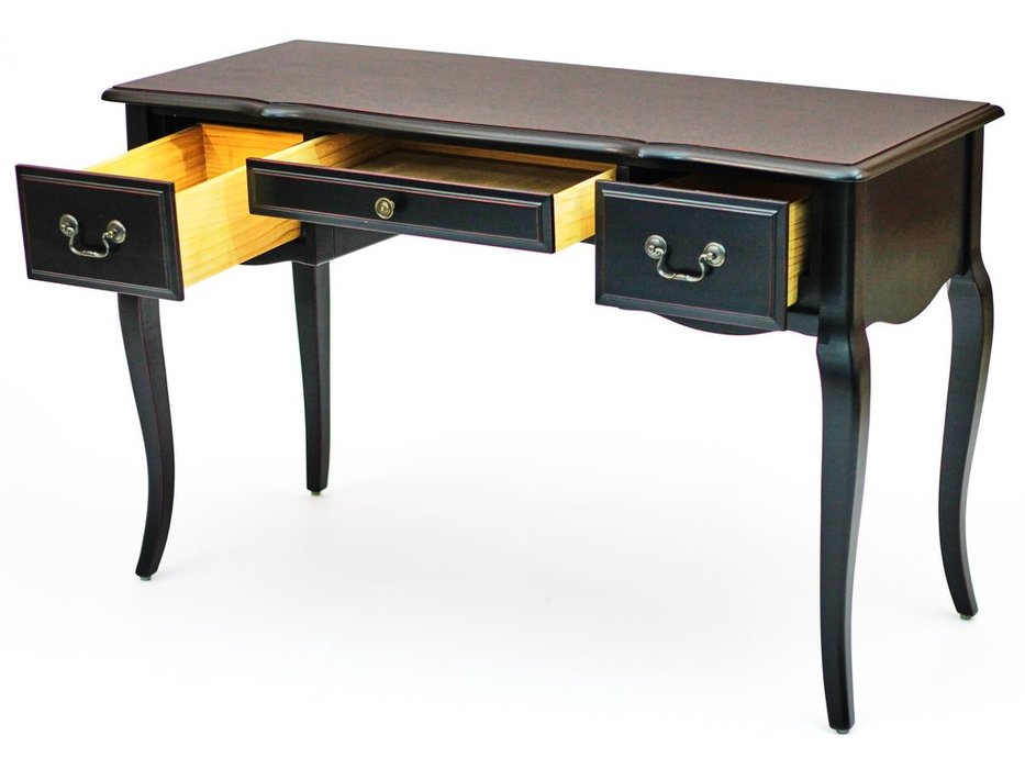 Mobilier de Maison: Provence: стол письменный (черный со старением)