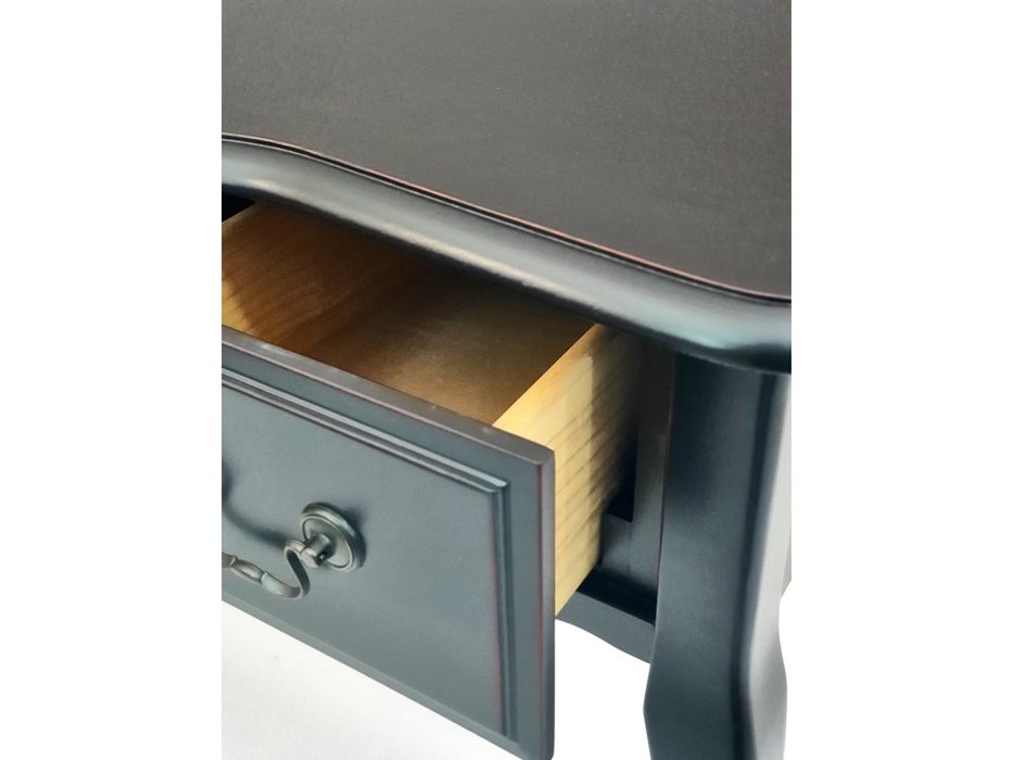 Mobilier de Maison: Provence: стол письменный (черный со старением)