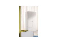 Artemader: Art-Deco: шкаф 2-х дверный  (белый)