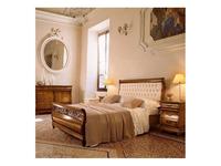 Cavio: Madeira Intarsio: кровать 180х200 Мадейра кож.изг.и выс.изн.без капитоне (черешня)
