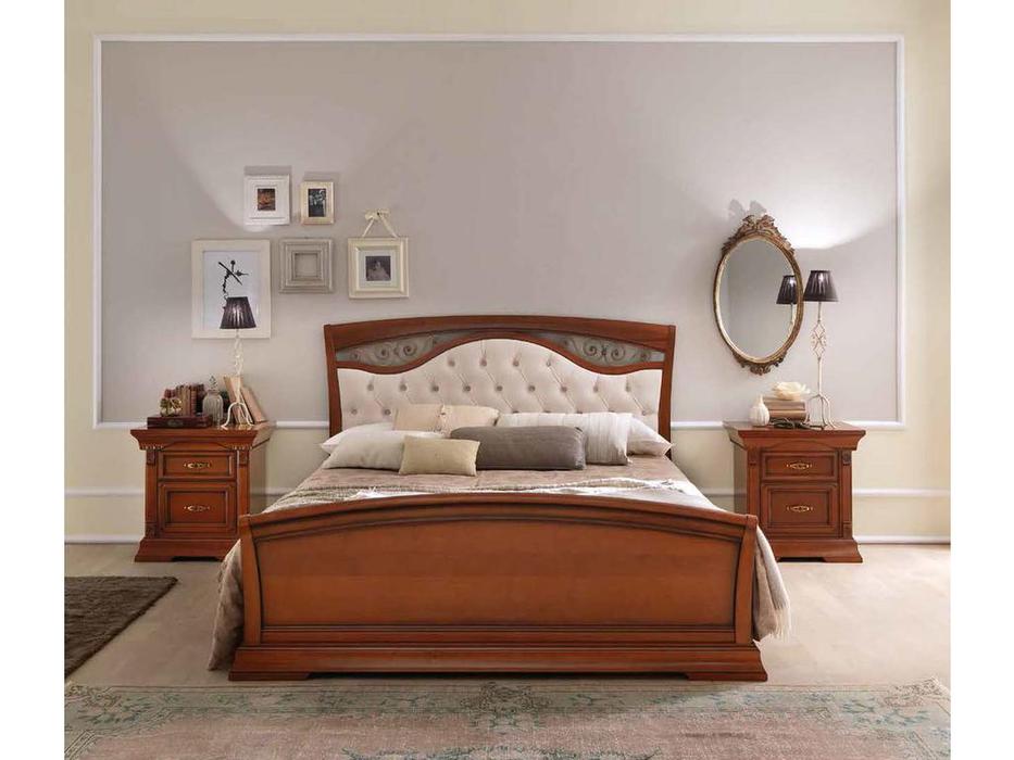 Bakokko: Palazzo Ducale: кровать с ковкой 160х200  (вишня)