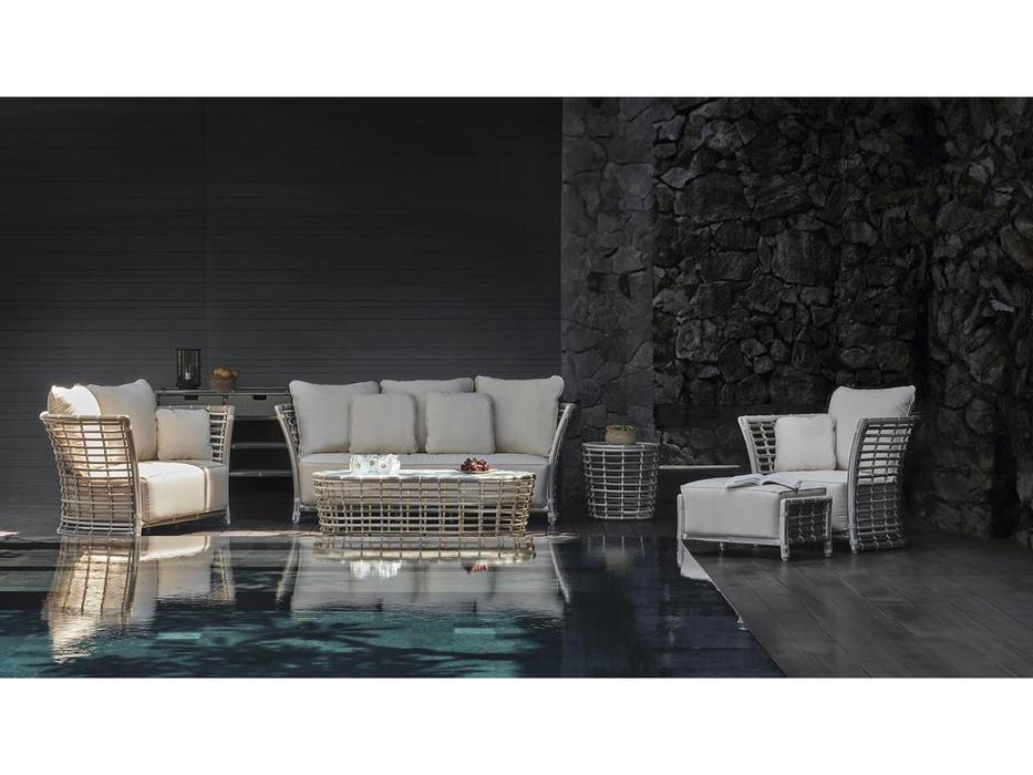 Skylinedesign: Villa: кресло садовое  с подушками (бежевый)