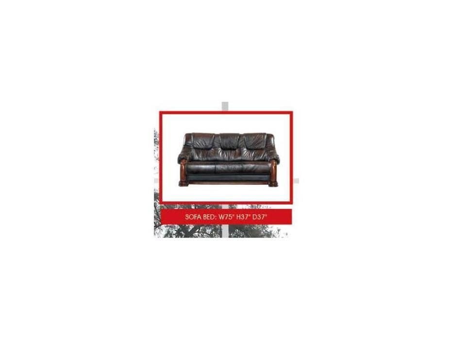 ESF: Castello: диван 3-х местный раскладной (кожа SWH 08)