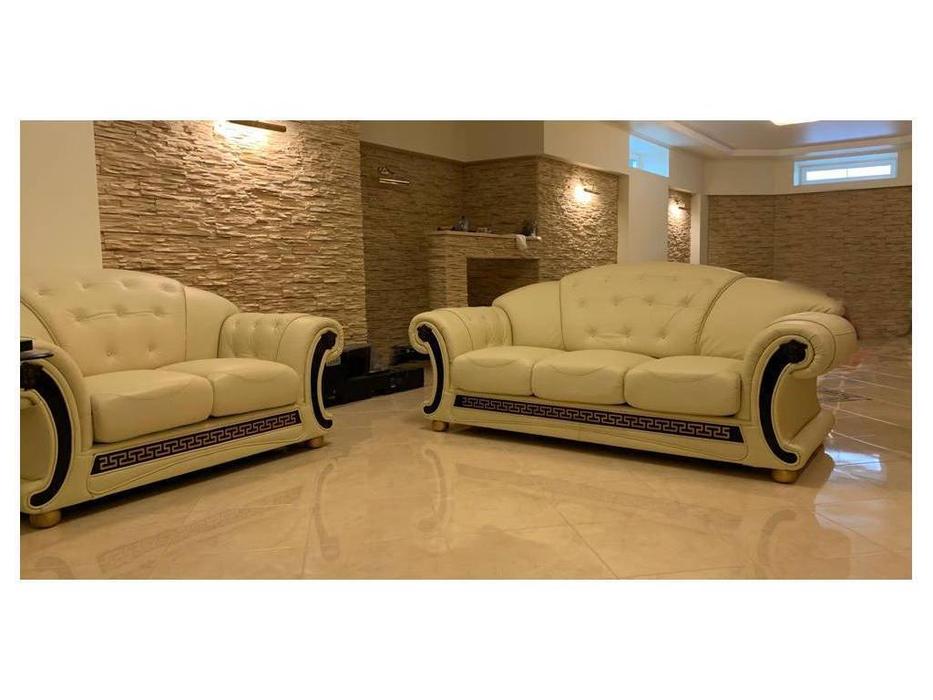 ESF: Versace: диван 3-местный раскладной (белый)