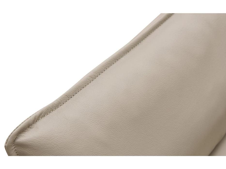 ESF: Elegante Nappa: диван 3 местный не раскладной (бежевый, коричневый)