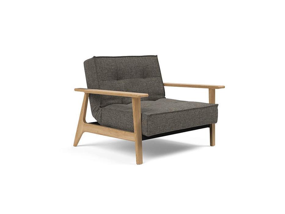 Innovation: Splitback: кресло с деревянными подлокотниками