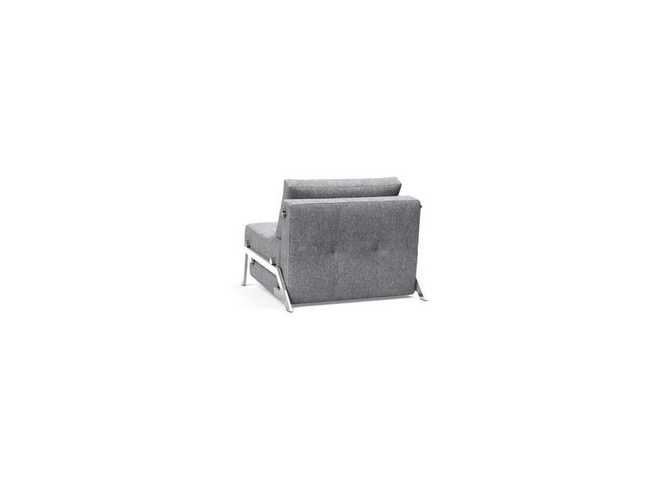 Innovation: Cubed 2: кресло-кровать, ножки хром (серый)