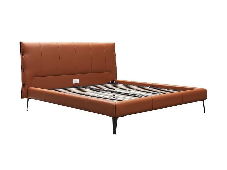 ESF: 1727:  кровать двуспальная  160х200 (коричневый)