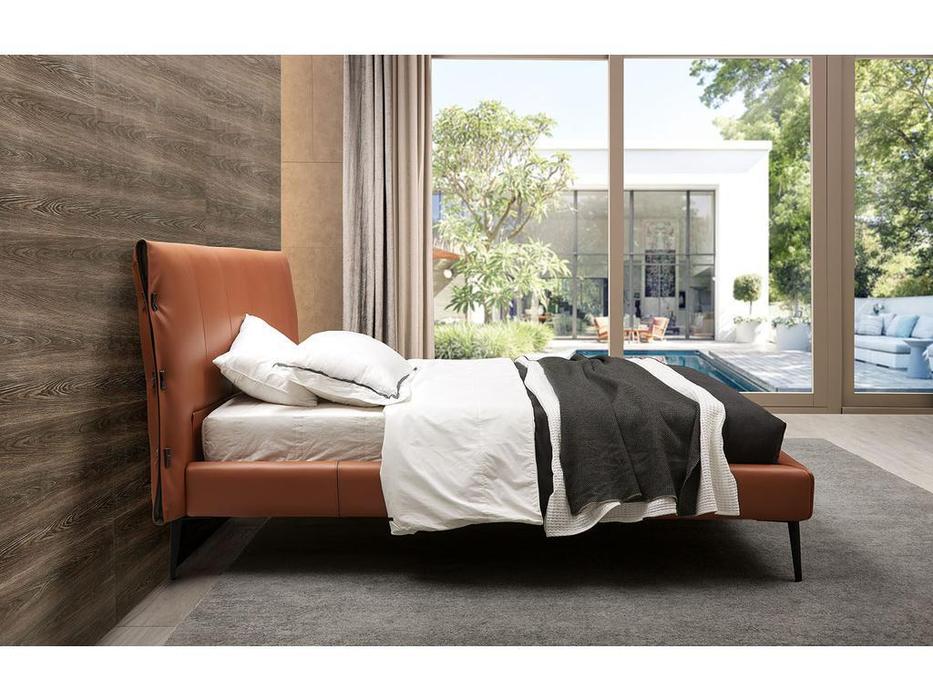 ESF: 1727:  кровать двуспальная  180х200 (коричневый)